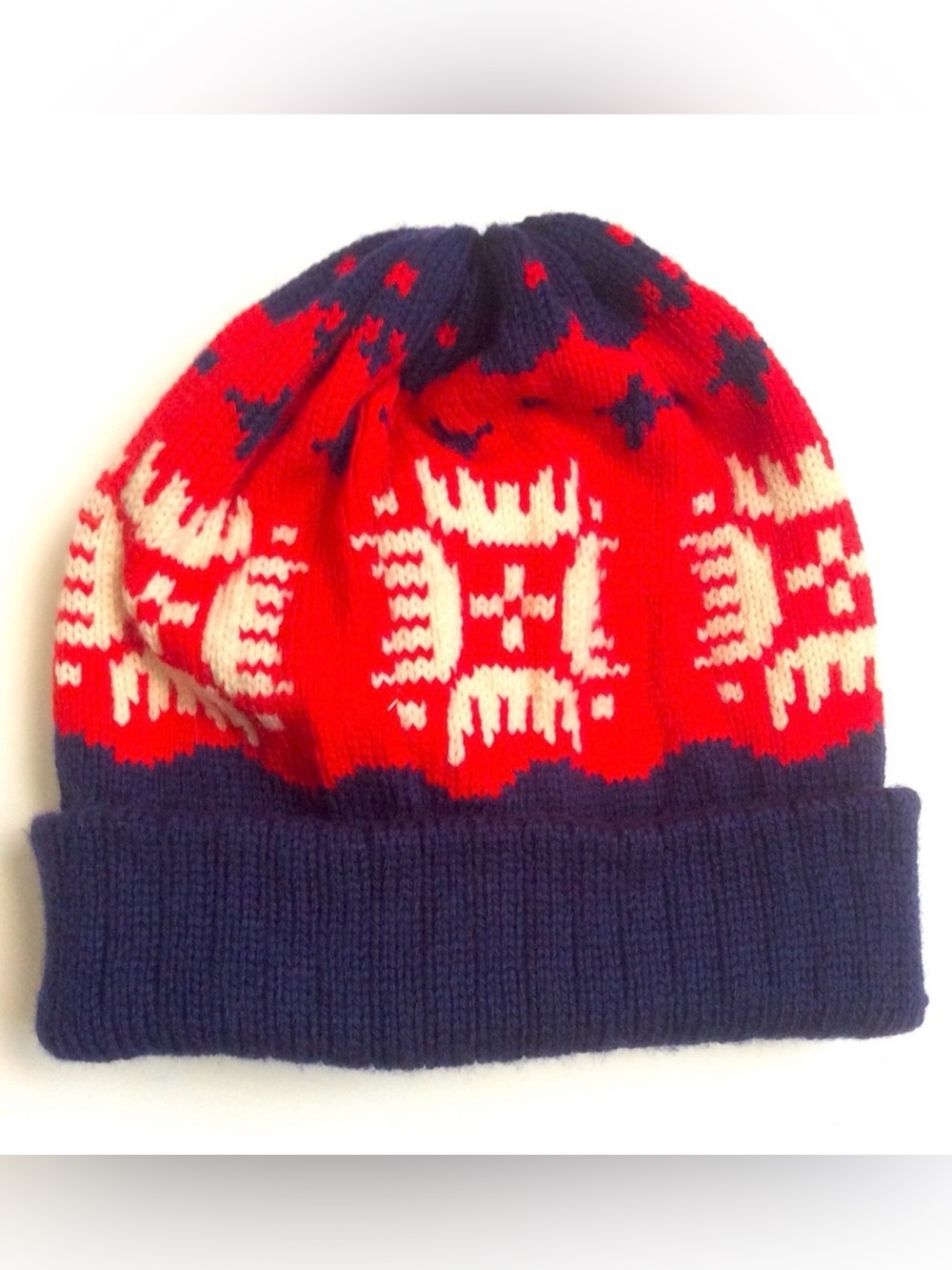 Vintage Obermeyer Cuff Beanie Hat Unisex M